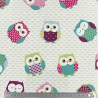 Tissu fryett s enduit owls 1
