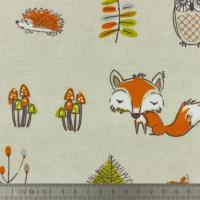 Tissu fryett s enduit renard 1