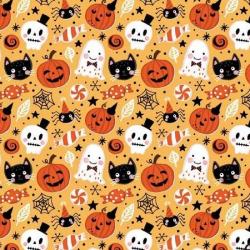 Tissu Halloween Party 50x70 cm