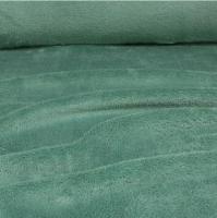 Tissu micro polaire vert