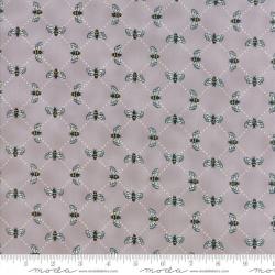 Tissu Patchwork Moda 'Bee Inspired' Abeilles sur fond Gris