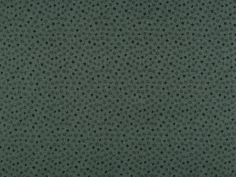 Tissu patchwork vert bouteille 1