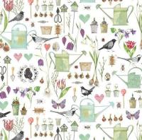 Tissu poesie du jardin gartenpoesie 3523 932 acufactum