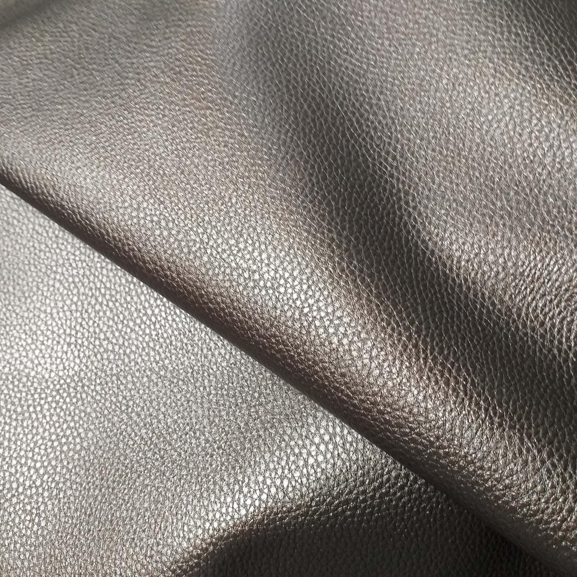 Tissu simili cuir bronze 1