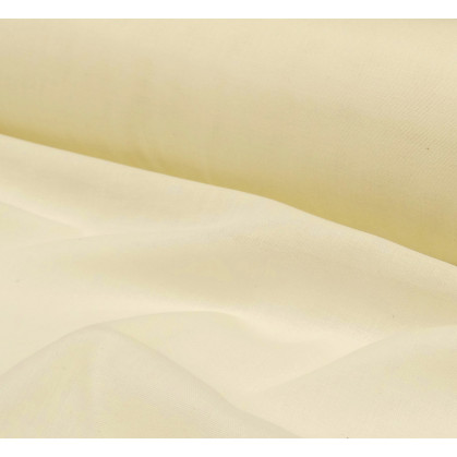 Tissu toile a beurre ecru largeur 150cm x 50cm