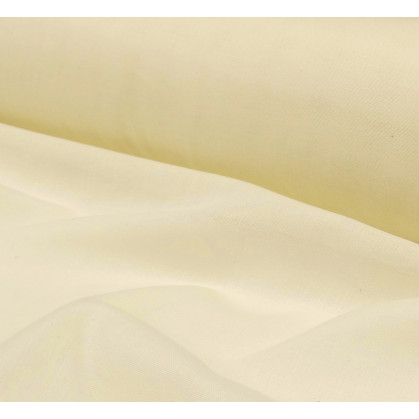 Tissu toile a beurre ecru largeur 150cm x 50cm