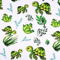 Tissu tortues 1