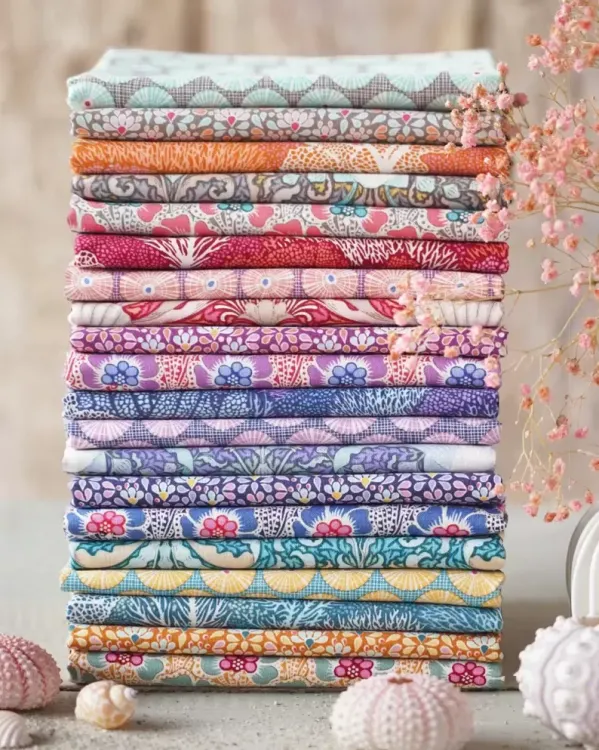 Tissus patchwork 20 fats quarter tilda beach 50x55 cm 300109 2