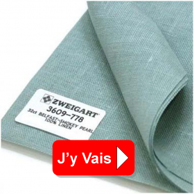 Toile à broder