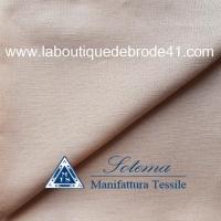 Toile a broder sotema lin 20l 15 fils beige rose 44