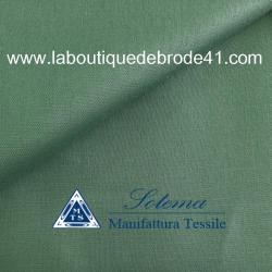 Toile a broder sotema lin 20l 15 fils vert 9