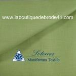 Toile a broder sotema lin 20l 15 fils vert pomme 34