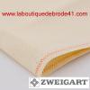 Toile à Broder Zweigart Aïda 8,7 Pts Sulta Hardanger 1008 Ecru 264