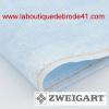 Toile à Broder Zweigart  de Lin Belfast 3609 12,6 Fils Marbré Vintage Bleu 5139