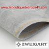 Toile à Broder Zweigart de Lin Belfast 3609 12,6 Fils Marbré Vintage Gris 7729