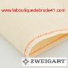 Toile à Broder Zweigart  de Lin Edinburgh 3217 14 Fils Crème 222