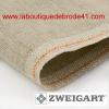 Toile à Broder Zweigart  de Lin Edinburgh 3217 14 Fils Naturel Foncé 53