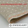 Toile à Broder Zweigart  de Lin Edinburgh 3217 14 Fils Petits Points Fond Naturel 5379