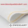 Toile à Broder Zweigart  de Lin Newcastle 3348 16 Fils Lune Argentée 7011