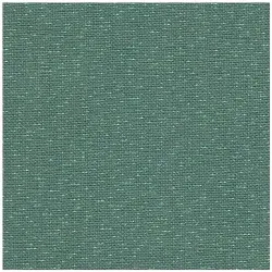 Toile a broder zweigart de lin newcastle 3348 16 fils vert emeraude irisee a paillettes 6135