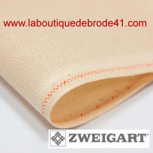 Etamine Brittney Lugana 3270 11,2 fils Ivoire 264