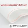 Toile à Broder Zweigart  Extra Fine Aïda 8 Pts 3326 Blanc Antique 101