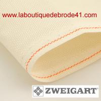 Toile a broder zweigart extra fine aida 8 pts 3326 ecru 264