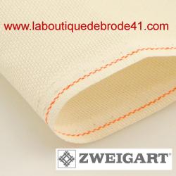 Toile à Broder Zweigart Extra Fine Aïda 8 Pts 3326 Ecru 264
