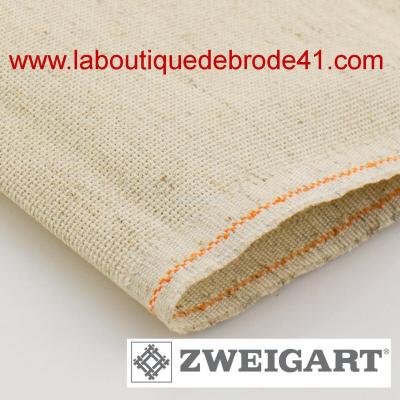 Toile a broder zweigart extra fine aida 8 pts 3427 rustico 54