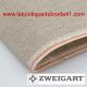 Toile a broder zweigart extra fine aida 8 pts 3456 de lin naturel 54