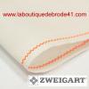 Toile à broder Zweigart Fein Aïda 7 Pts 3793 Blanc Antique 101