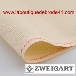 Toile à Broder Zweigart Fein Aïda 7 Pts  3793 Parchemin 3740