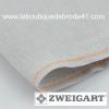 Toile à Broder Zweigart  Lin Belfast 3609 12,6 Fils Gris Souris 786