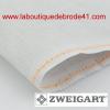 Toile à Broder Zweigart  Lin Belfast 3609 12,6 Fils Lune Argentée 7011