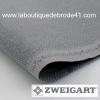 Toile à Broder Zweigart Lugana 3835 10 Fils Gris Anthracite 7036