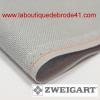 Toile à Broder Zweigart Lugana 3835 10 Fils Gris 713