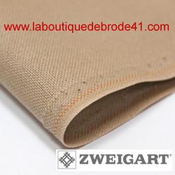 Toile à Broder Zweigart Murano 3984 12,6 Fils Beige 306