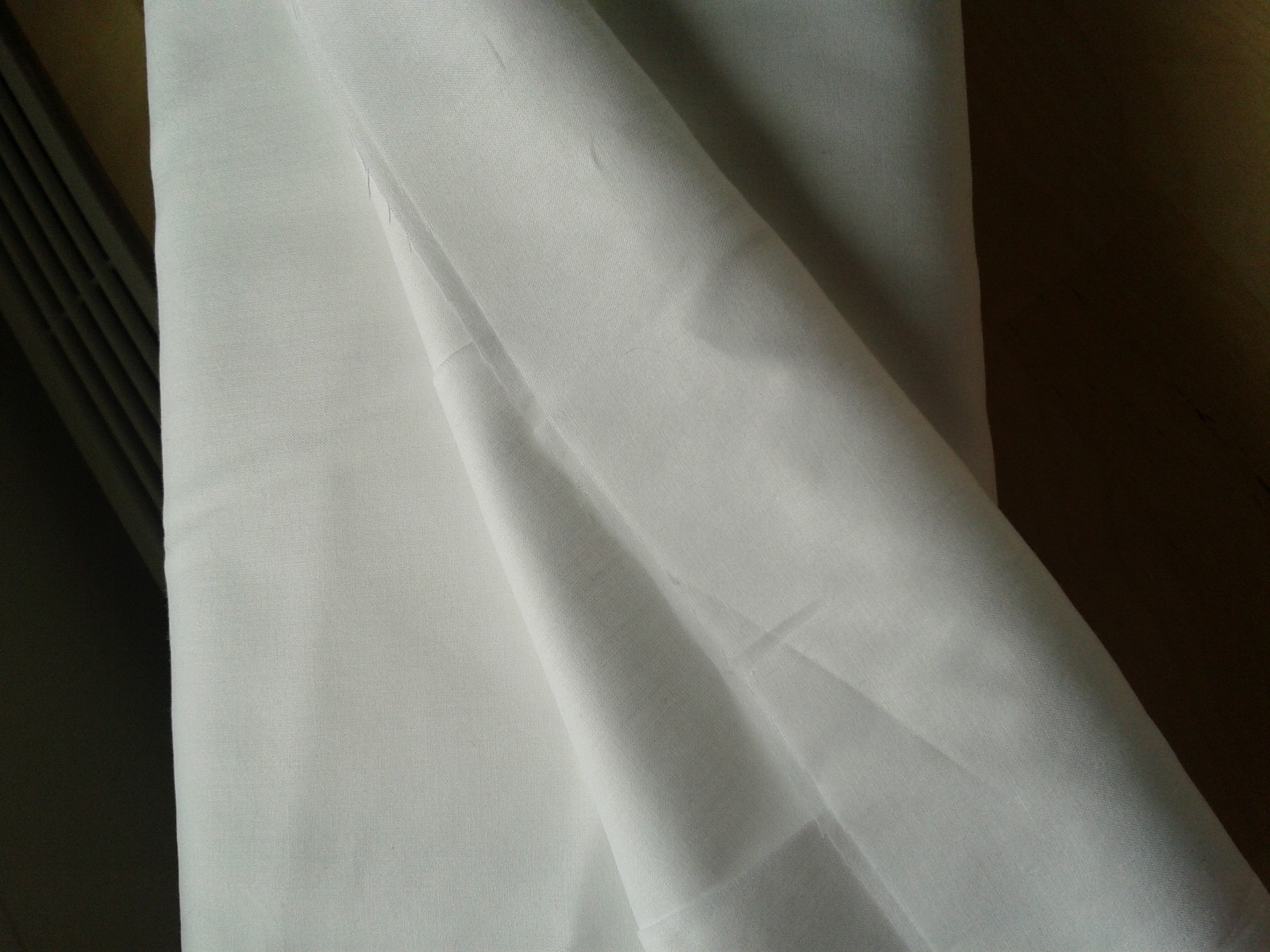 Toile batiste blanche france duval