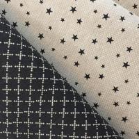 Toile losanges naturel noir18442 15 92 a