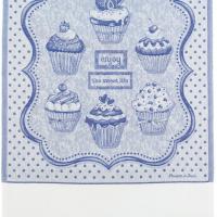 Torchon a broder cuisine cupcakes bleu aida 7pts 220166 2