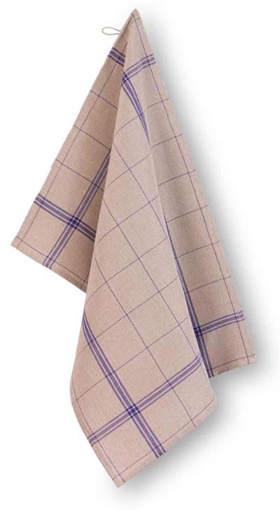 Torchon en lin a broder mar