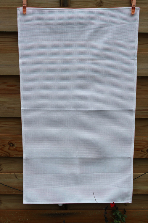 Torchon essuis mains blanc
