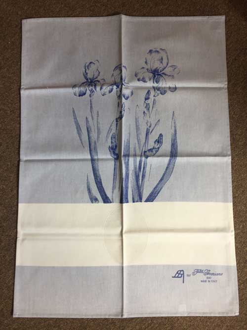 Torchon graziano iris bleu2