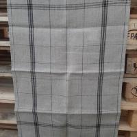 Torchon lin naturel rayures 1