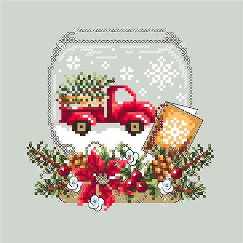 Truck snowglobe 1