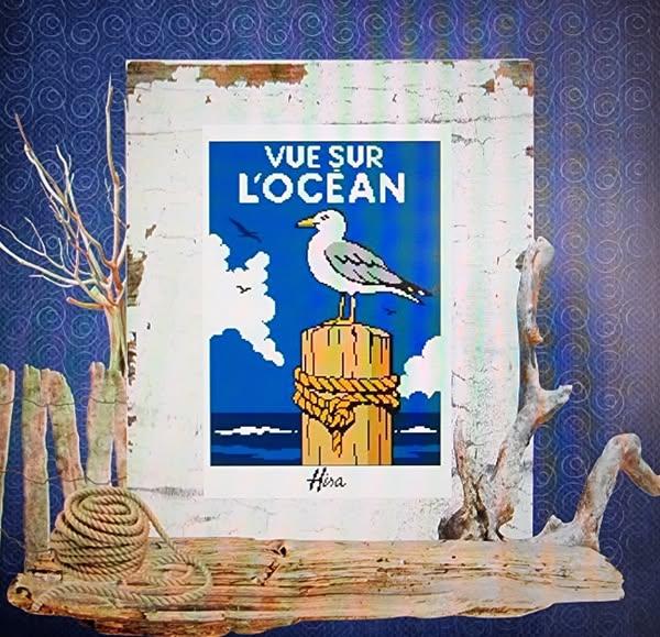 Vue sur l ocean af01 fiche ou kits de points de croix isabelle haccourt vautier 3