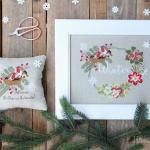 Winter garland madame chantilly fiche broderie