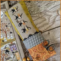 Witch s welcome fiche ou kit de point de croix crocette a gogov2