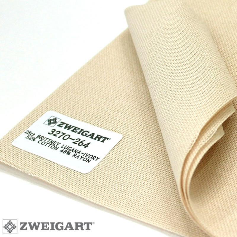 Zweigart brittney lugana 3270 264